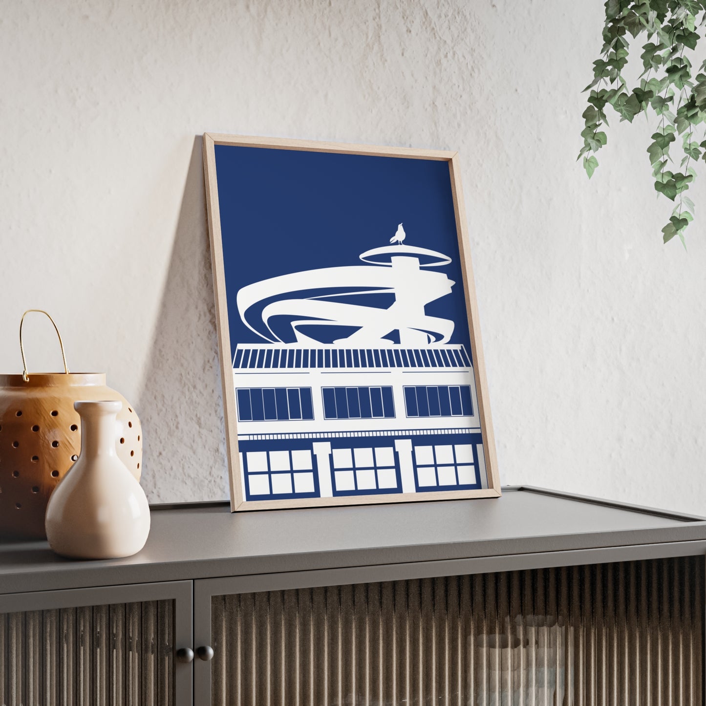 BLAUWcc 'ROTTERDAM FENIX' Framed Poster