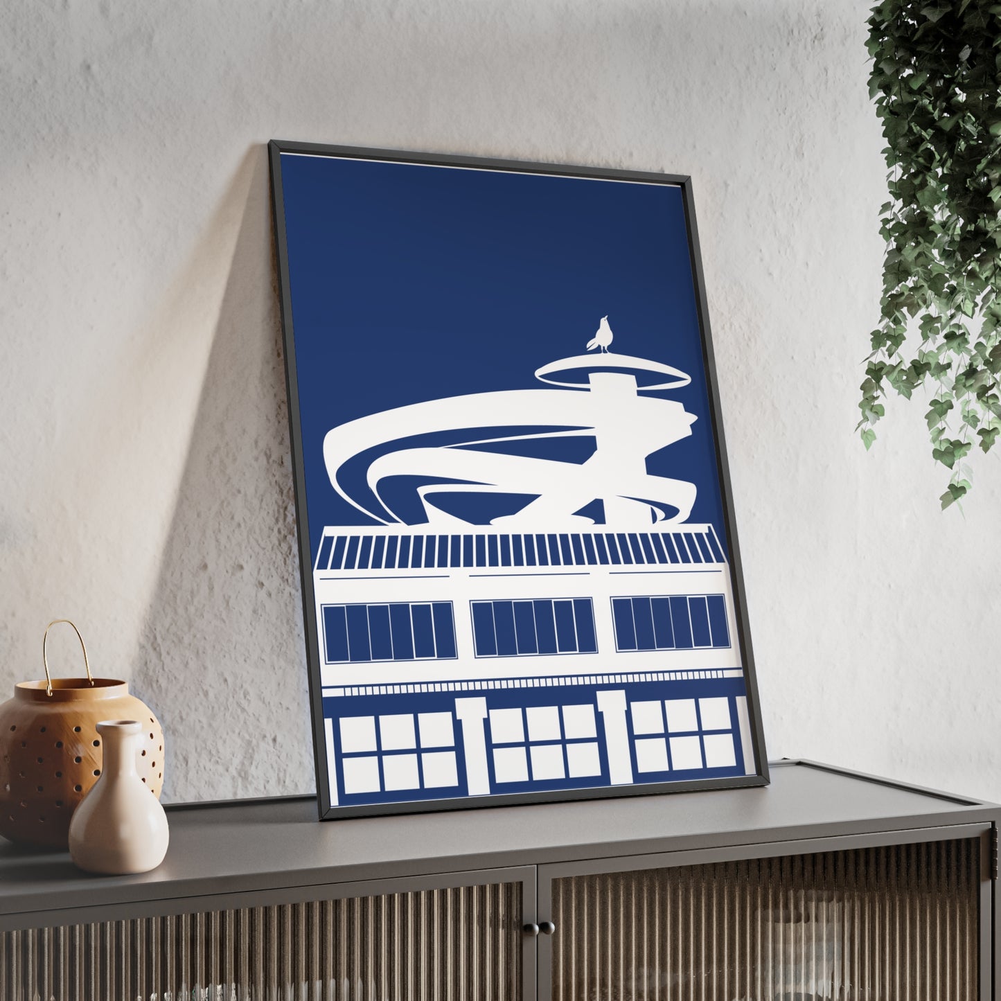 BLAUWcc 'ROTTERDAM FENIX' Framed Poster