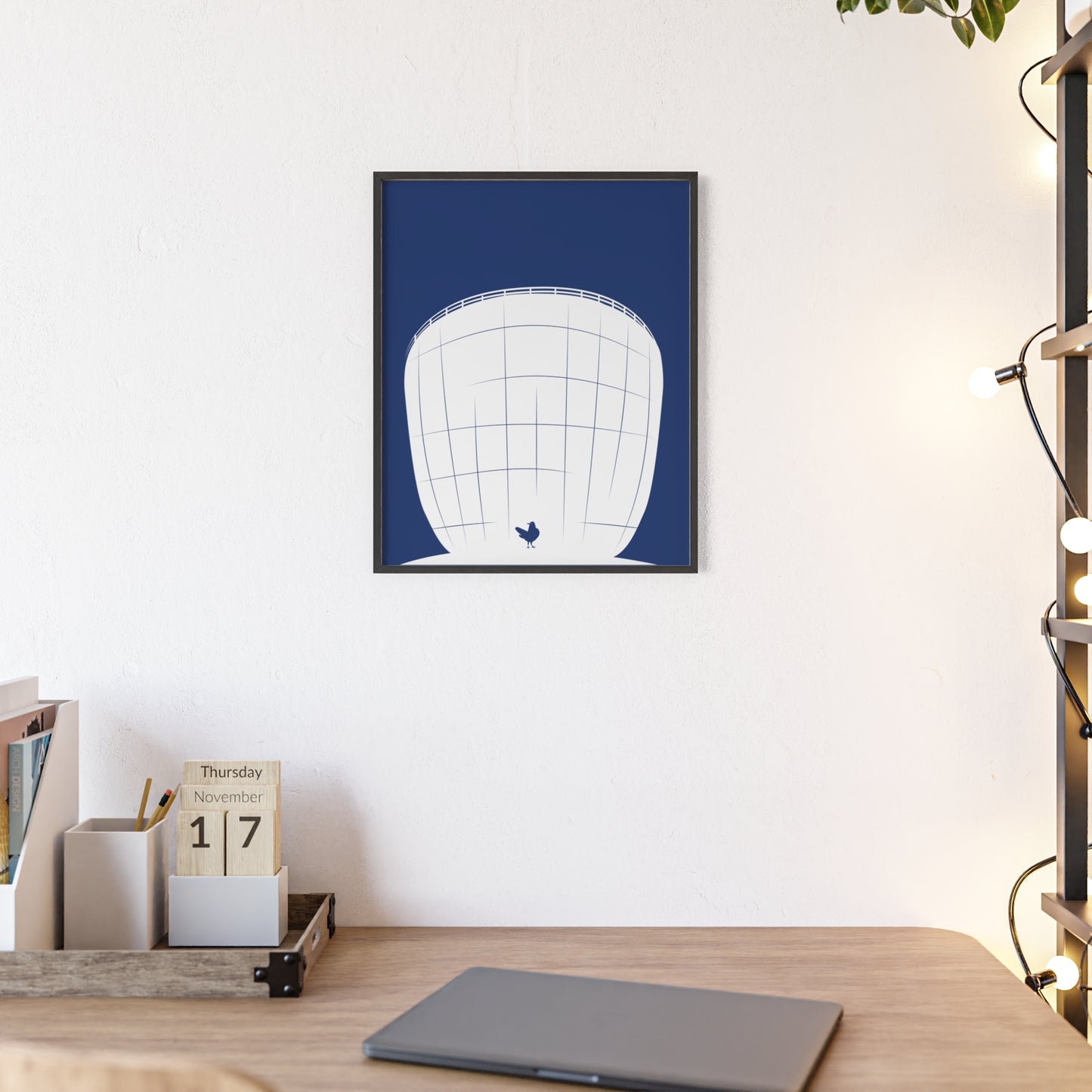 BLAUWcc 'ROTTERDAM DEPOT' Framed Poster