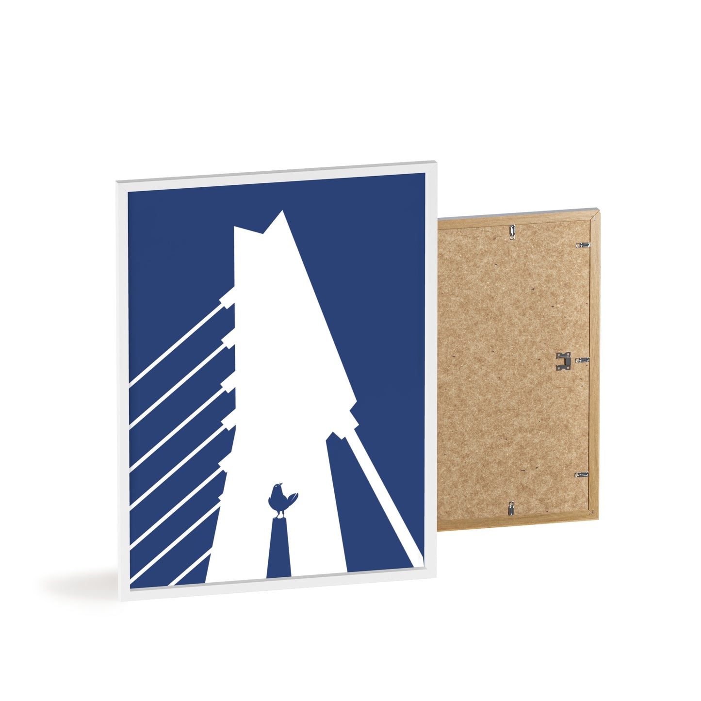BLAUWcc 'ROTTERDAM BRIDGE' Framed Poster
