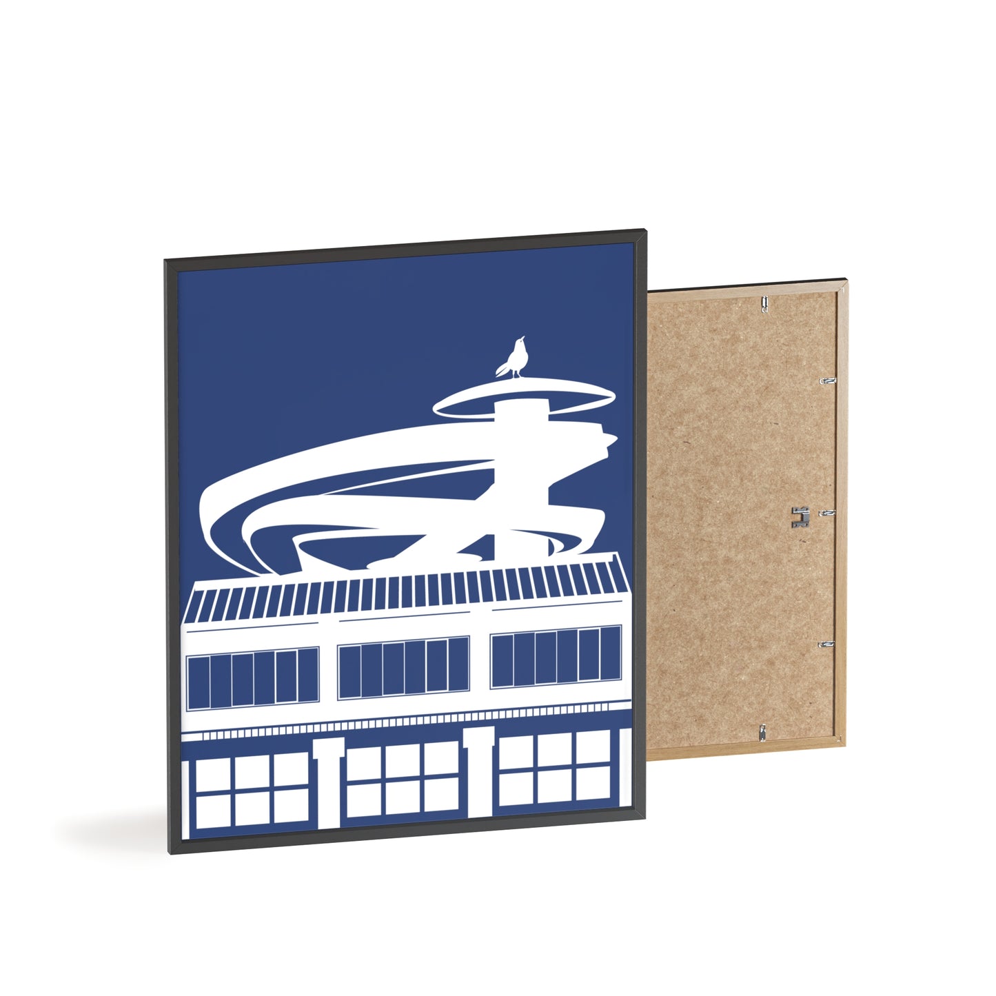 BLAUWcc 'ROTTERDAM FENIX' Framed Poster