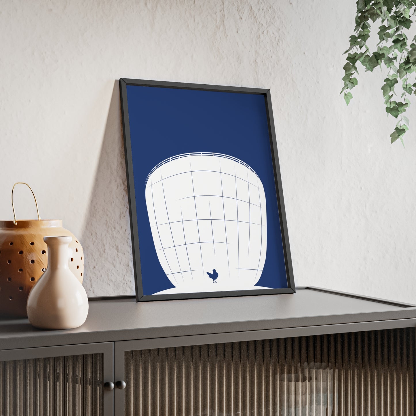 BLAUWcc 'ROTTERDAM DEPOT' Framed Poster