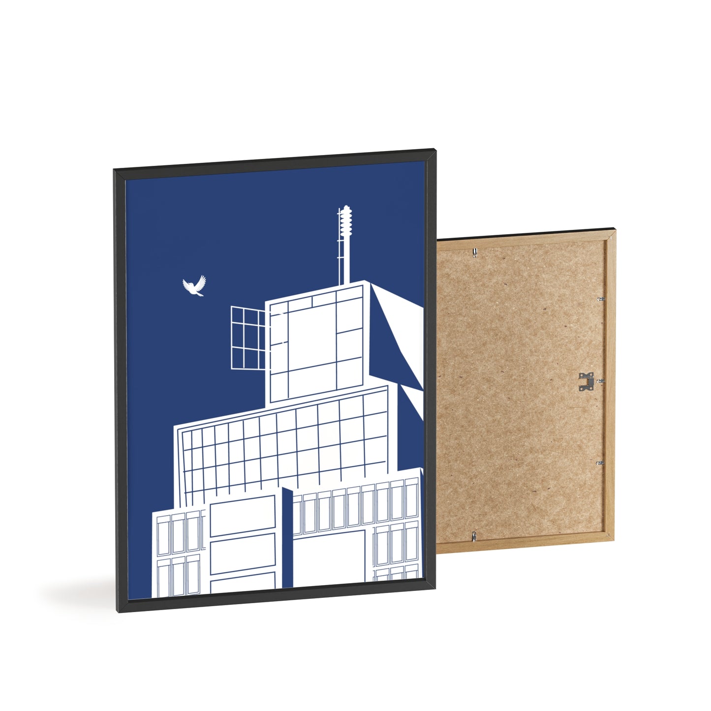 BLAUWcc 'ROTTERDAM TOWER' Framed Poster
