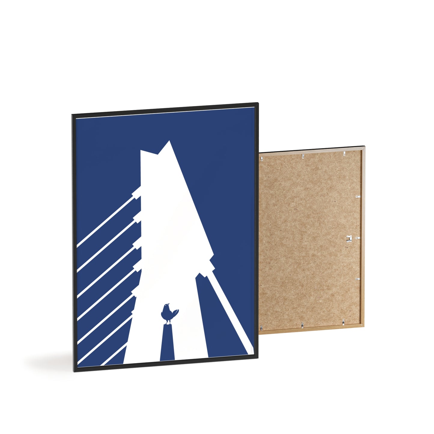 BLAUWcc 'ROTTERDAM BRIDGE' Framed Poster