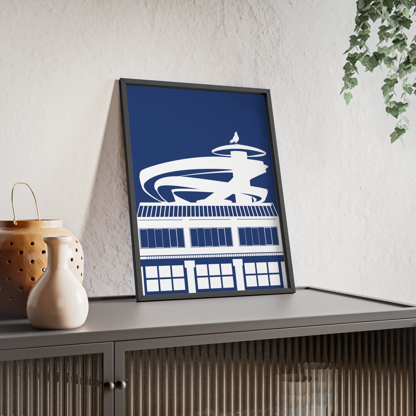 BLAUWcc 'ROTTERDAM FENIX' Framed Poster