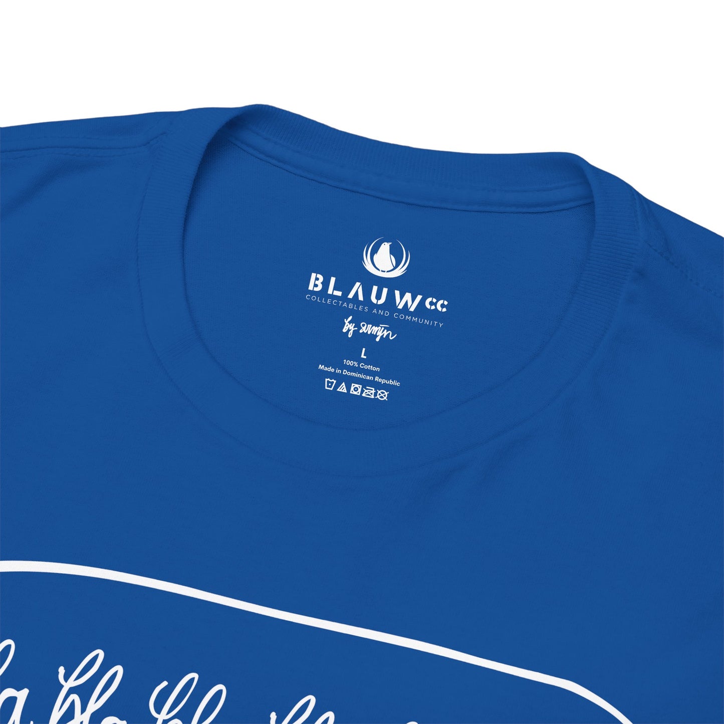 BLAUWcc by Armijn 'BLA BLA BLAUW' Unisex Tee