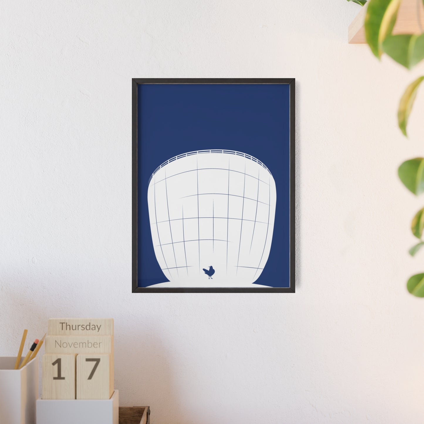 BLAUWcc 'ROTTERDAM DEPOT' Framed Poster