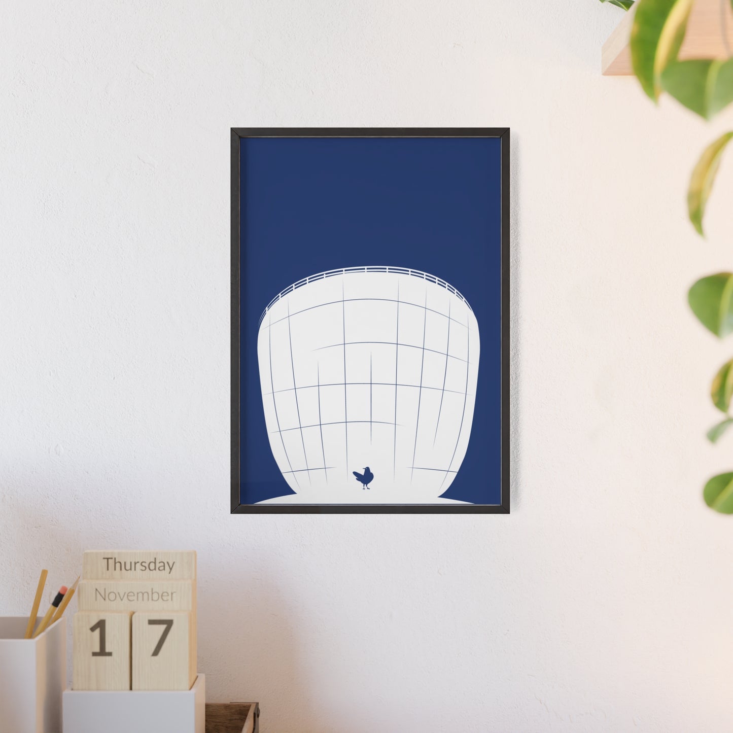 BLAUWcc 'ROTTERDAM DEPOT' Framed Poster