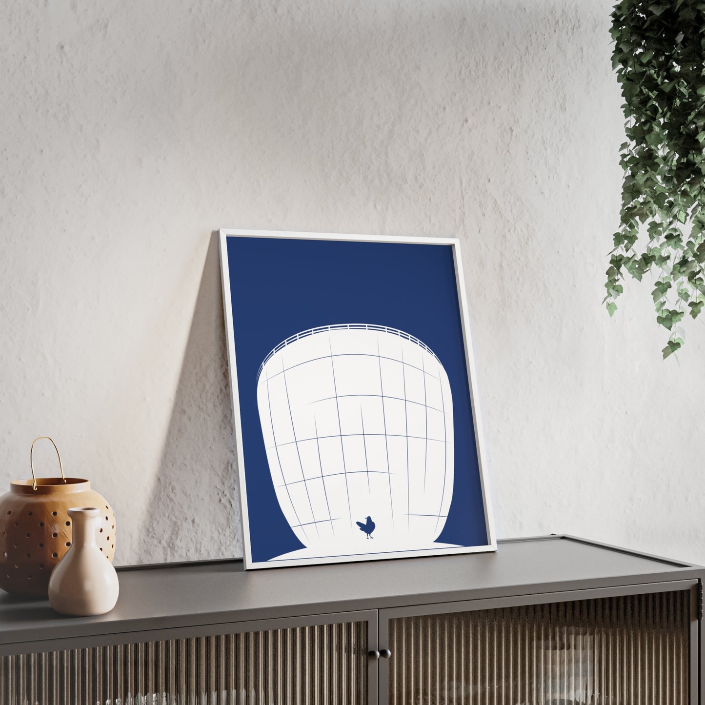 BLAUWcc 'ROTTERDAM DEPOT' Framed Poster