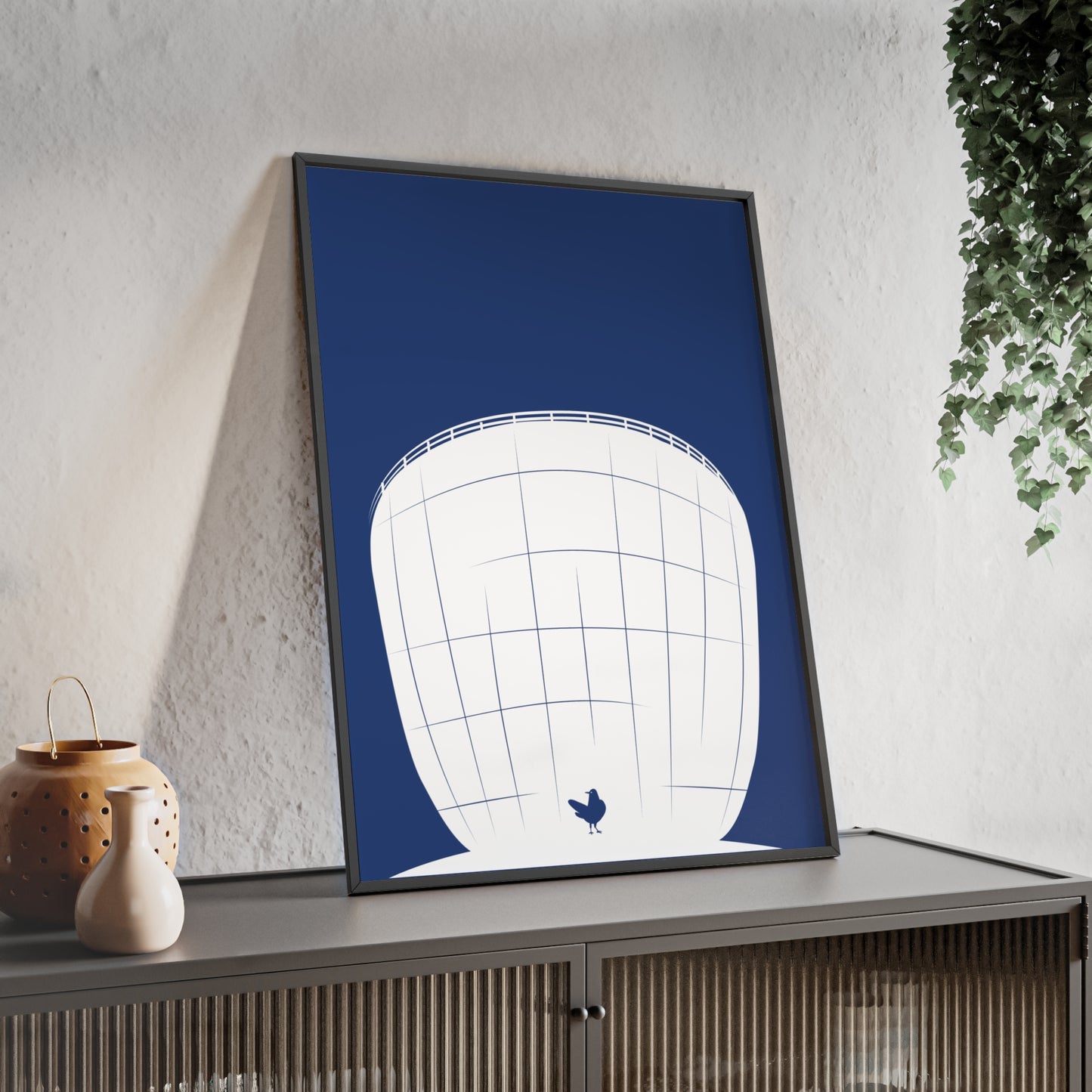 BLAUWcc 'ROTTERDAM DEPOT' Framed Poster