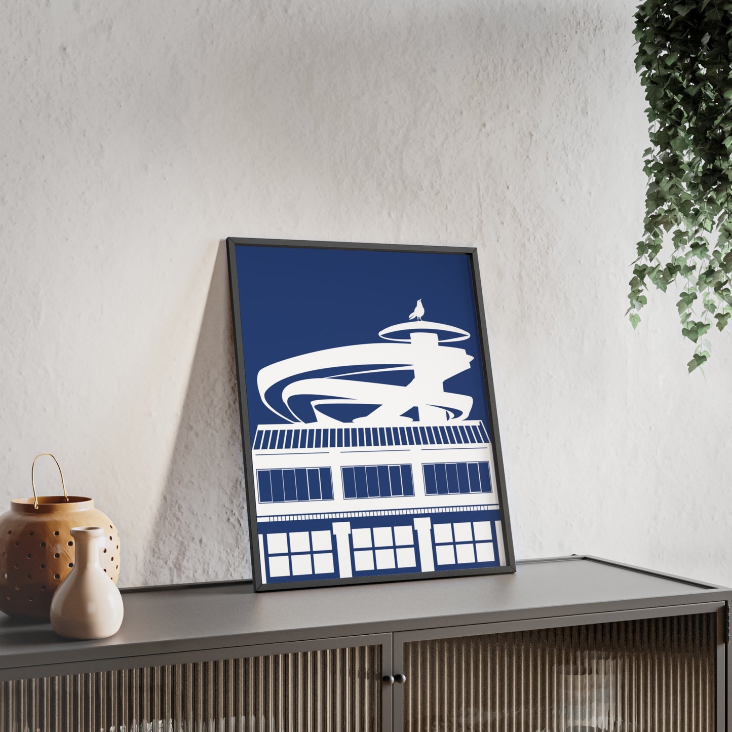 BLAUWcc 'ROTTERDAM FENIX' Framed Poster