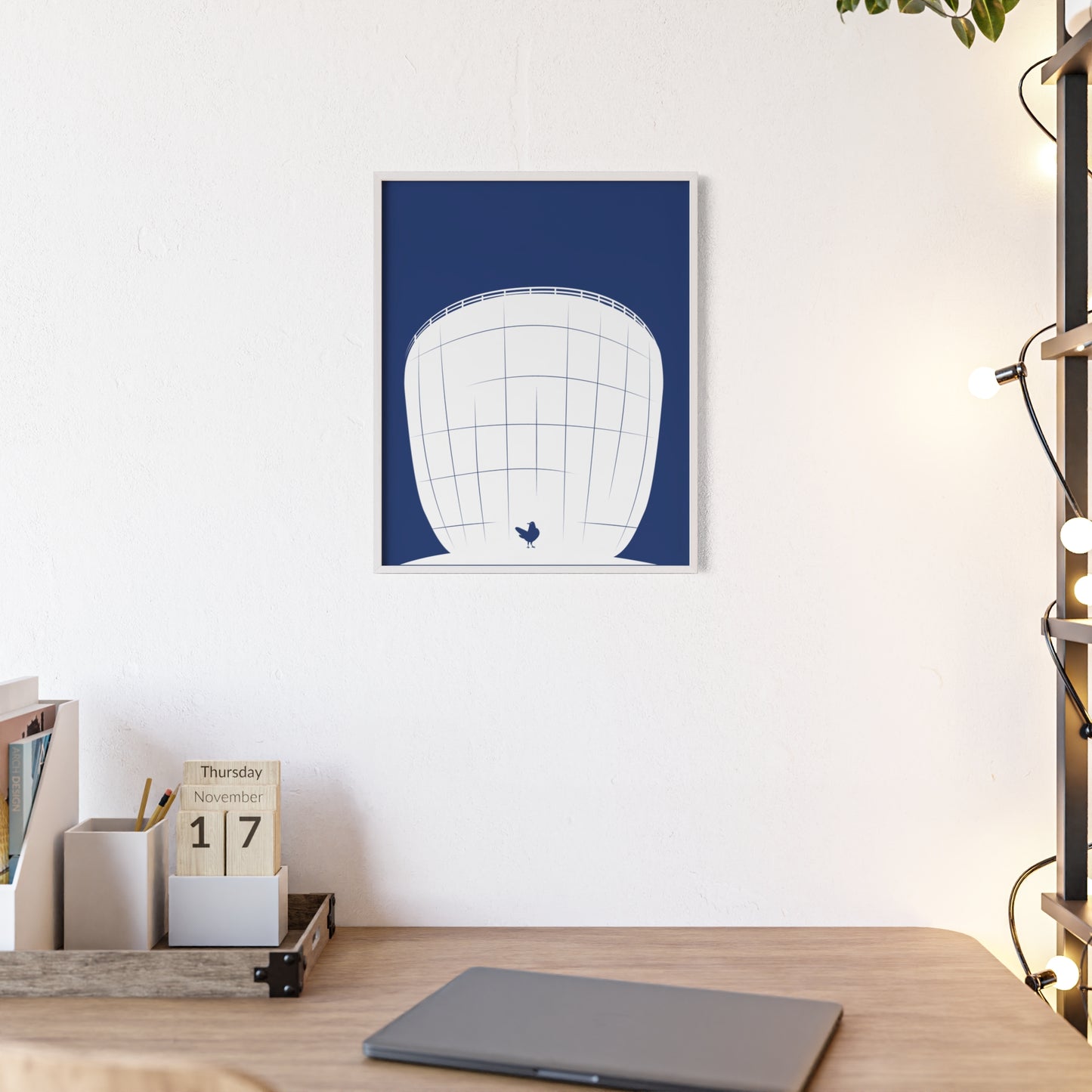 BLAUWcc 'ROTTERDAM DEPOT' Framed Poster