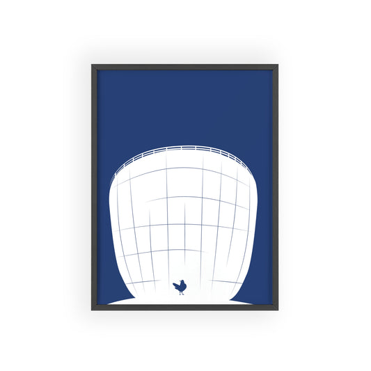 BLAUWcc 'ROTTERDAM DEPOT' Framed Poster