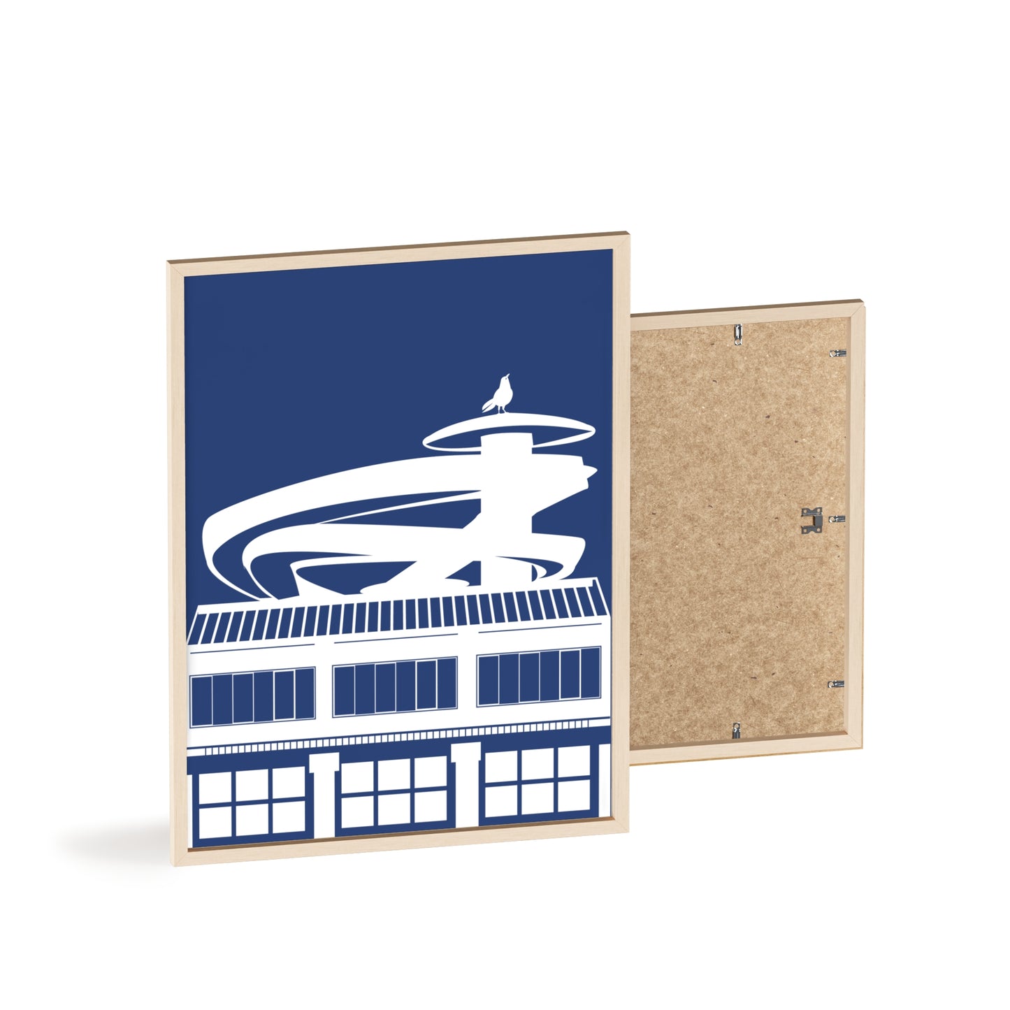 BLAUWcc 'ROTTERDAM FENIX' Framed Poster