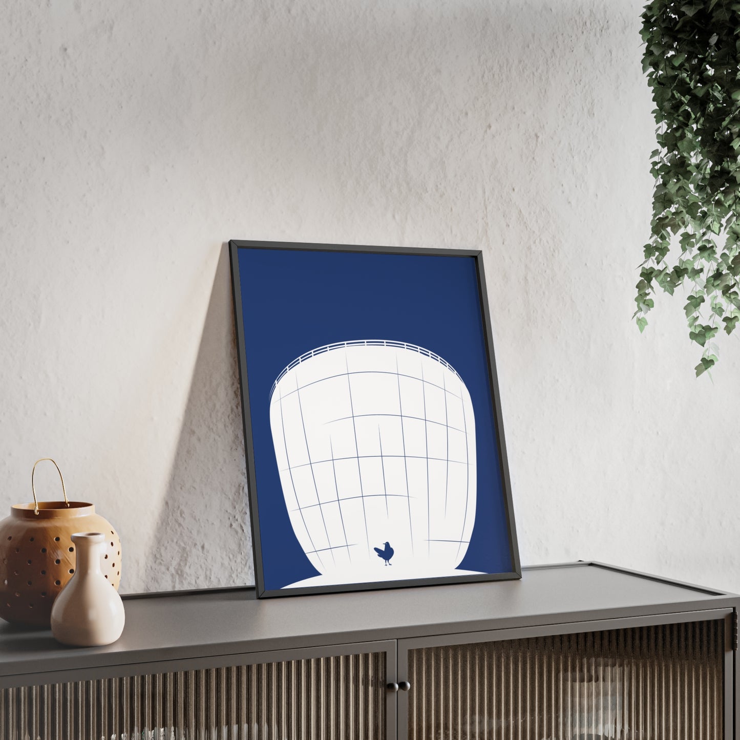 BLAUWcc 'ROTTERDAM DEPOT' Framed Poster