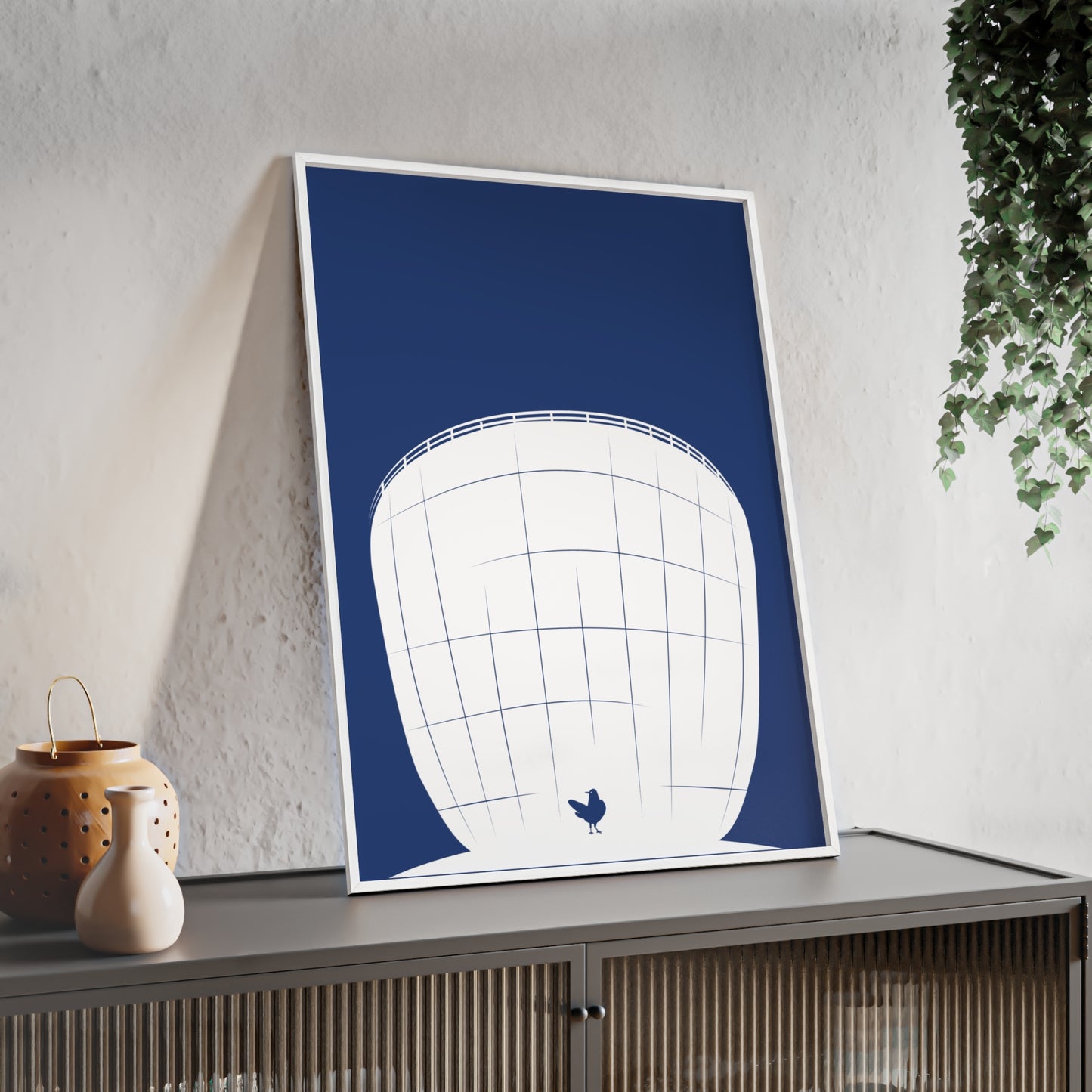 BLAUWcc 'ROTTERDAM DEPOT' Framed Poster