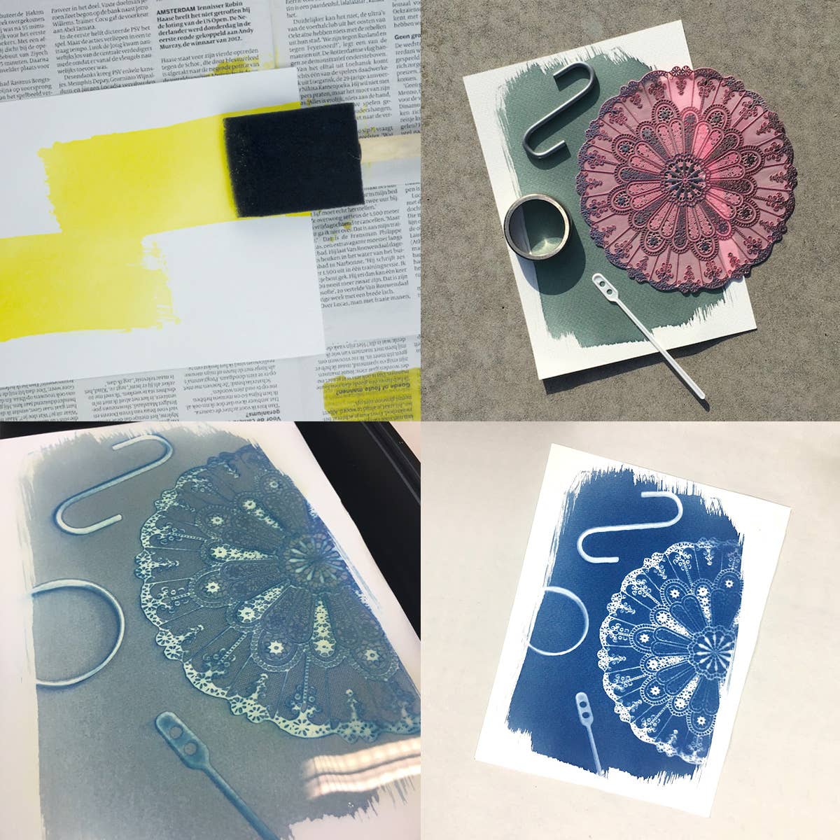 DIY cyanotype kit - postcard edition