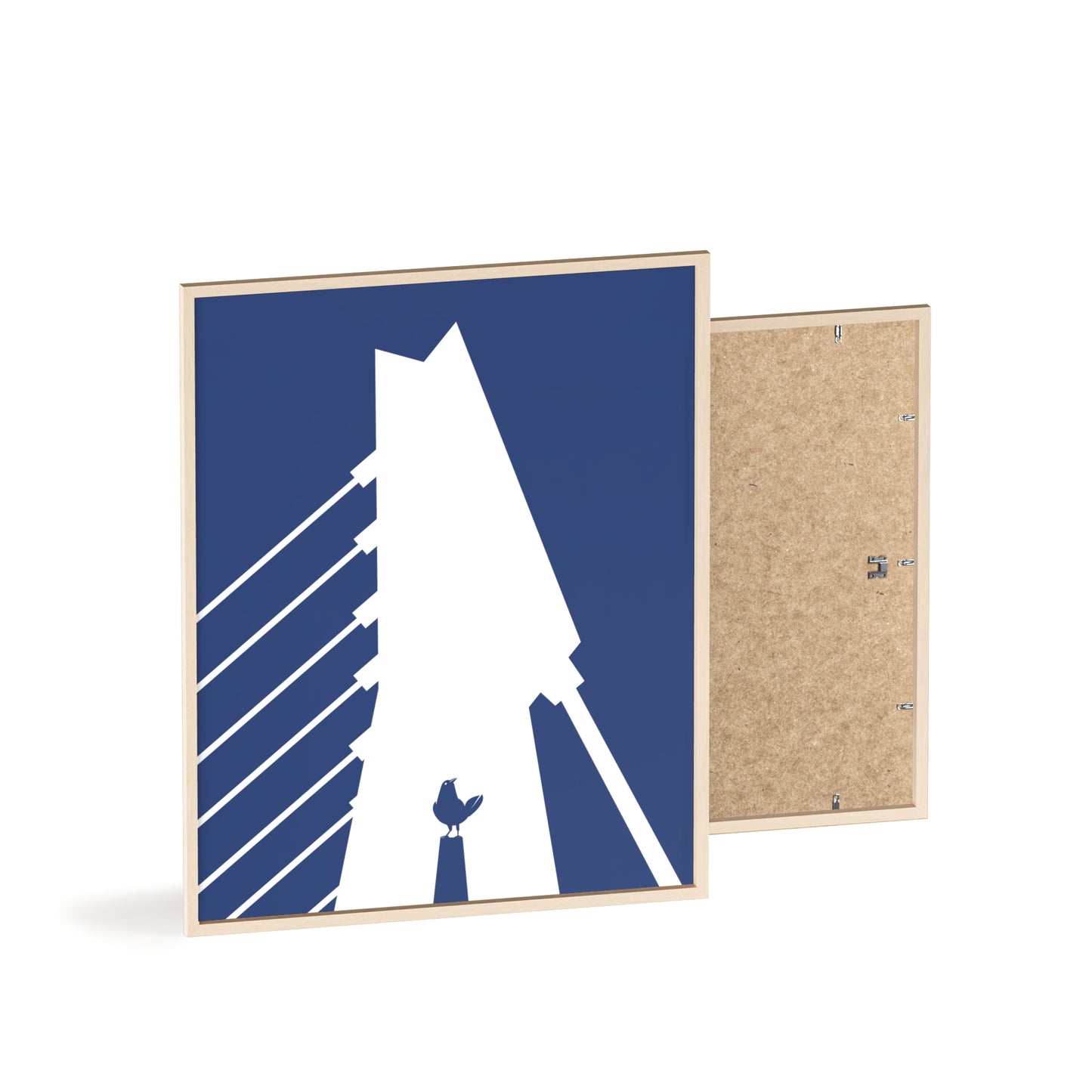 BLAUWcc 'ROTTERDAM BRIDGE' Framed Poster