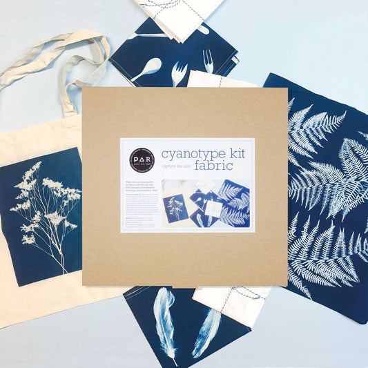DIY cyanotype kit - fabric edition