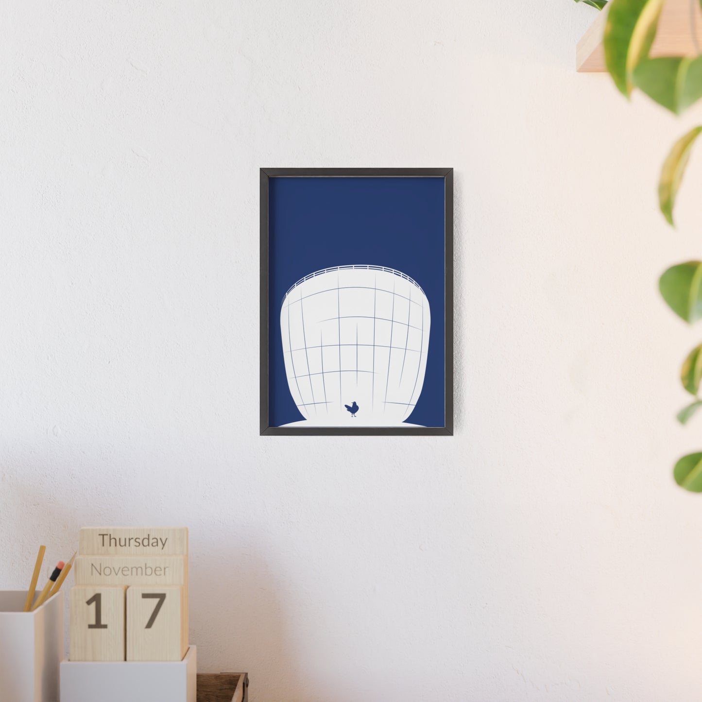 BLAUWcc 'ROTTERDAM DEPOT' Framed Poster