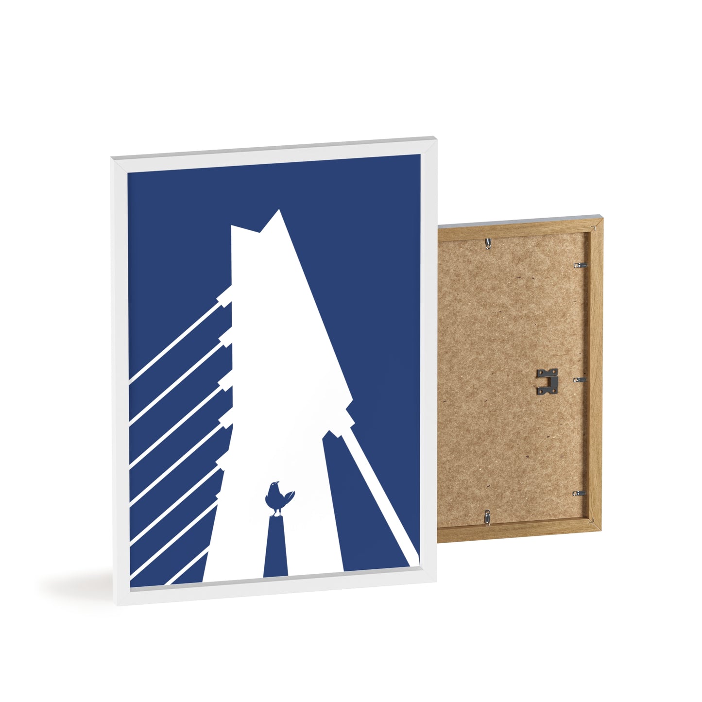 BLAUWcc 'ROTTERDAM BRIDGE' Framed Poster