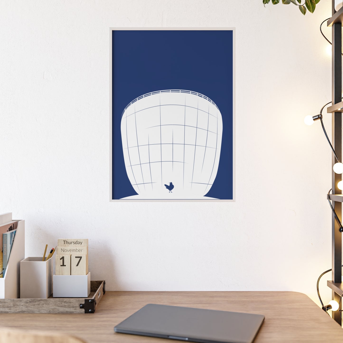 BLAUWcc 'ROTTERDAM DEPOT' Framed Poster