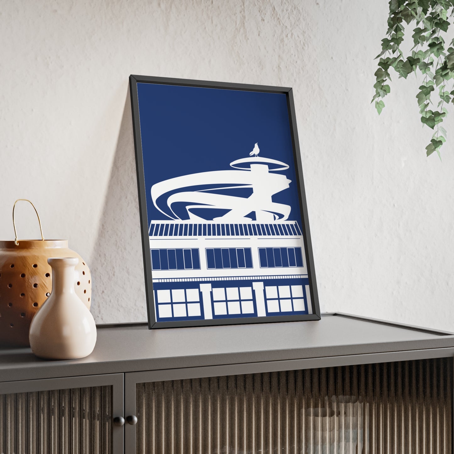 BLAUWcc 'ROTTERDAM FENIX' Framed Poster
