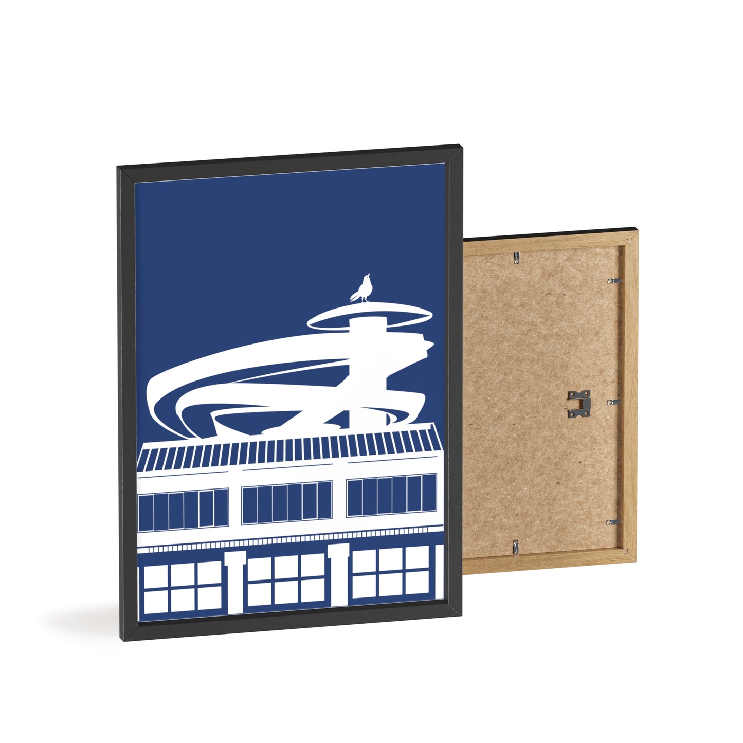 BLAUWcc 'ROTTERDAM FENIX' Framed Poster