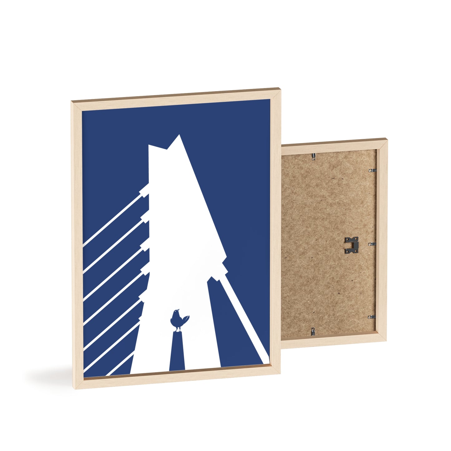 BLAUWcc 'ROTTERDAM BRIDGE' Framed Poster