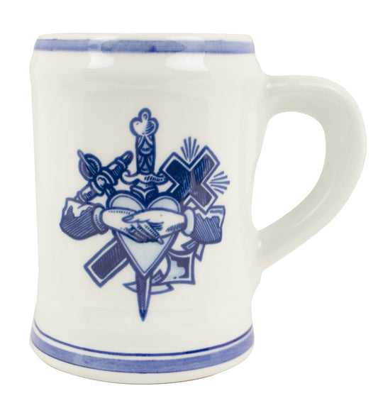 Schiffmacher Royal Blue Tattoo - Beer mug