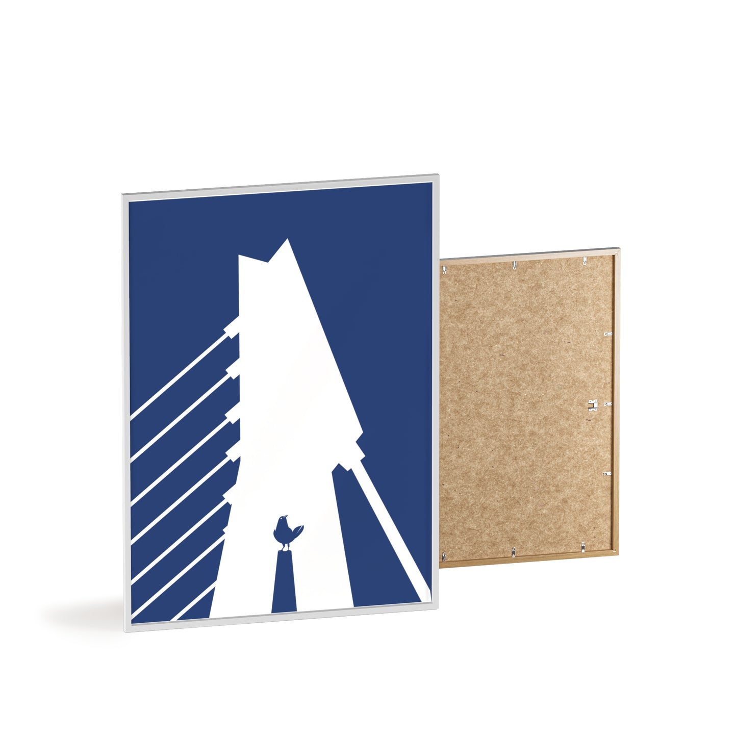 BLAUWcc 'ROTTERDAM BRIDGE' Framed Poster