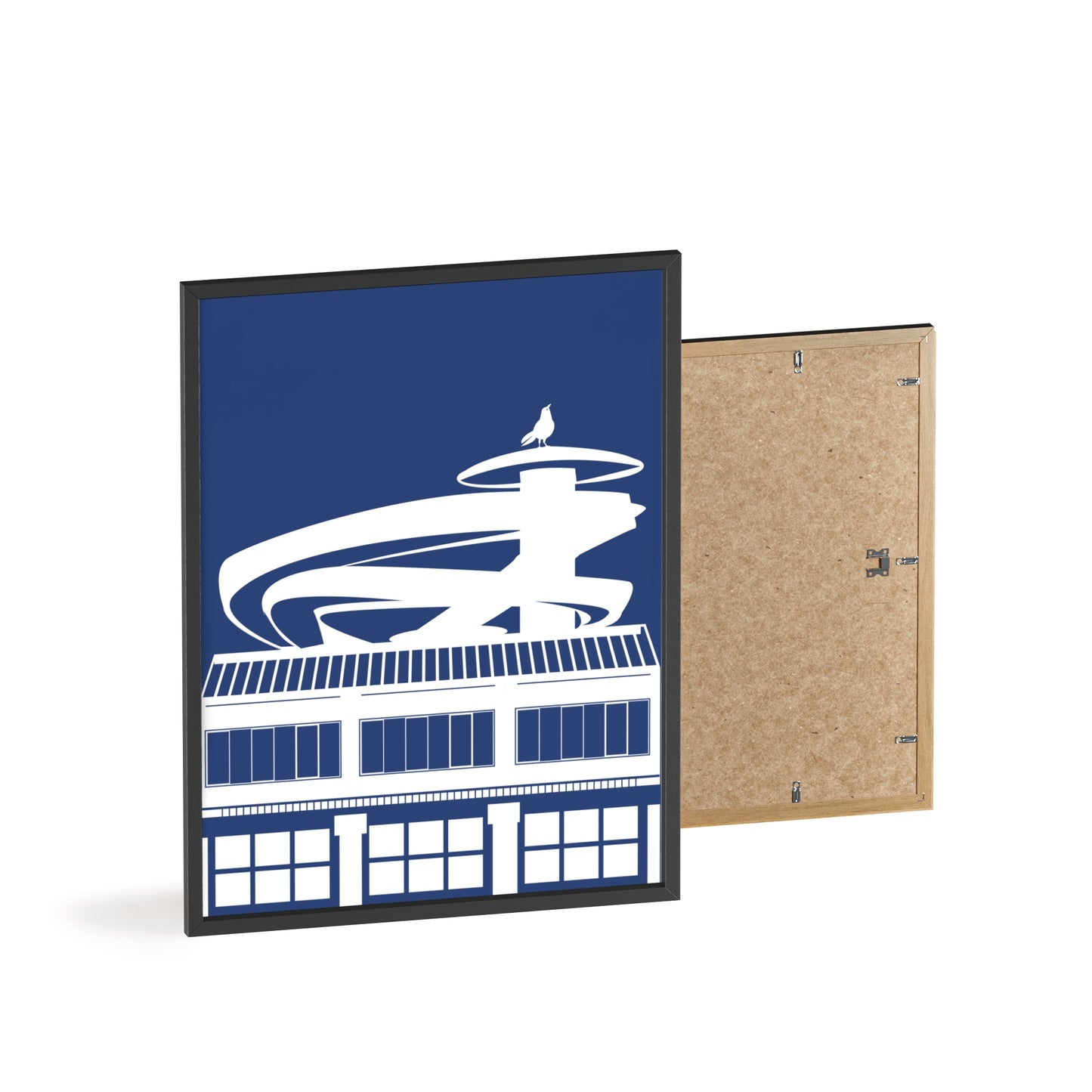 BLAUWcc 'ROTTERDAM FENIX' Framed Poster