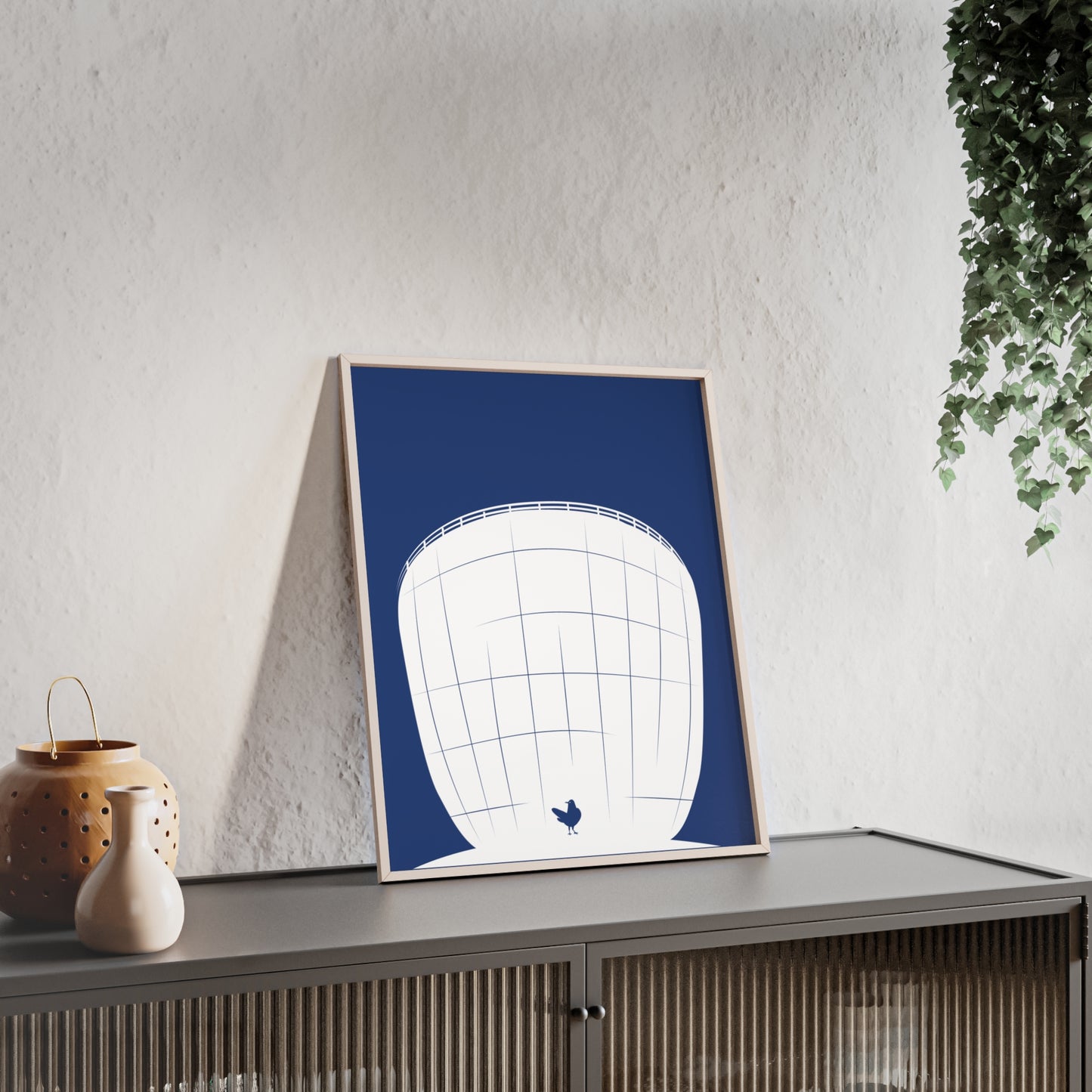 BLAUWcc 'ROTTERDAM DEPOT' Framed Poster