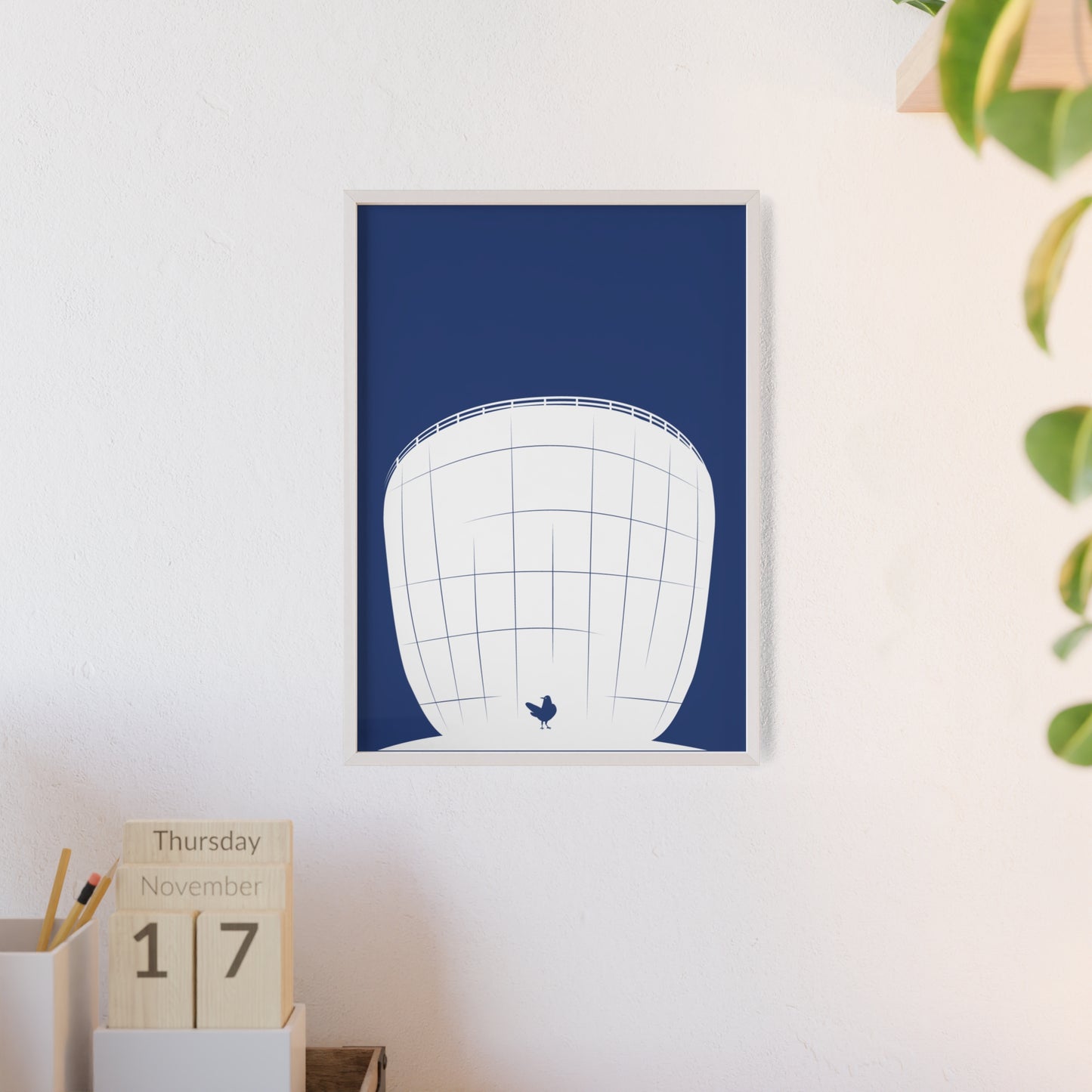 BLAUWcc 'ROTTERDAM DEPOT' Framed Poster