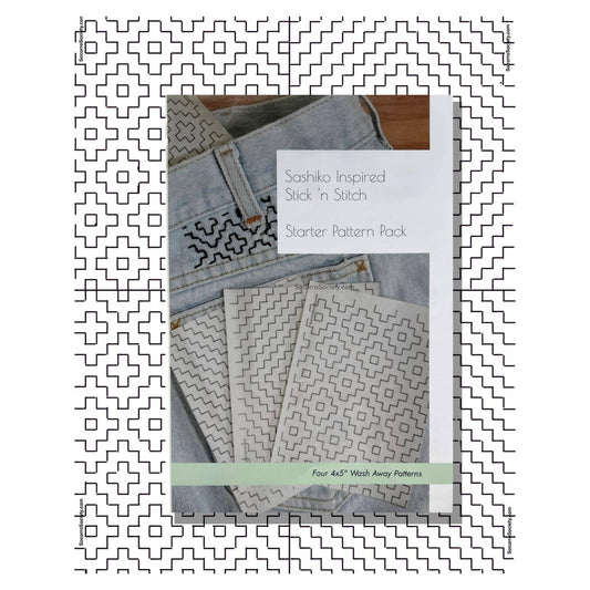 Sashiko Stick & Stitch Starter Pack #1