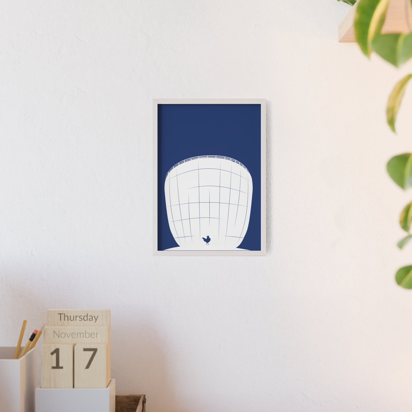 BLAUWcc 'ROTTERDAM DEPOT' Framed Poster