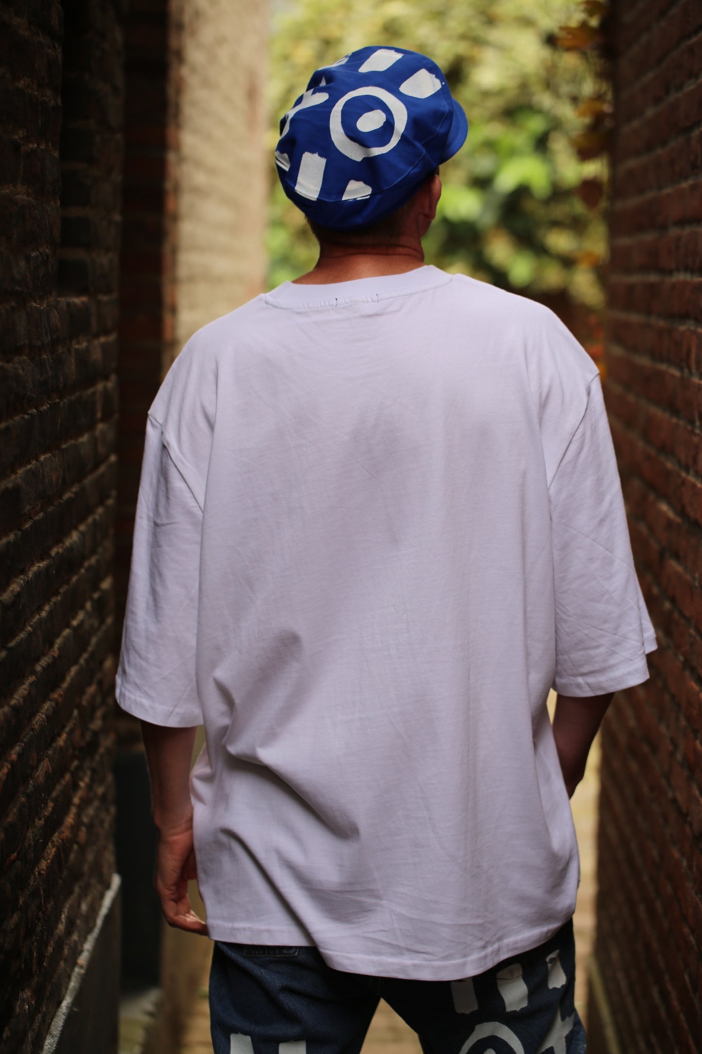 Art tee "NIPPON BLUE STRIPES"