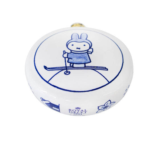 Miffy Christmas ornament Ski