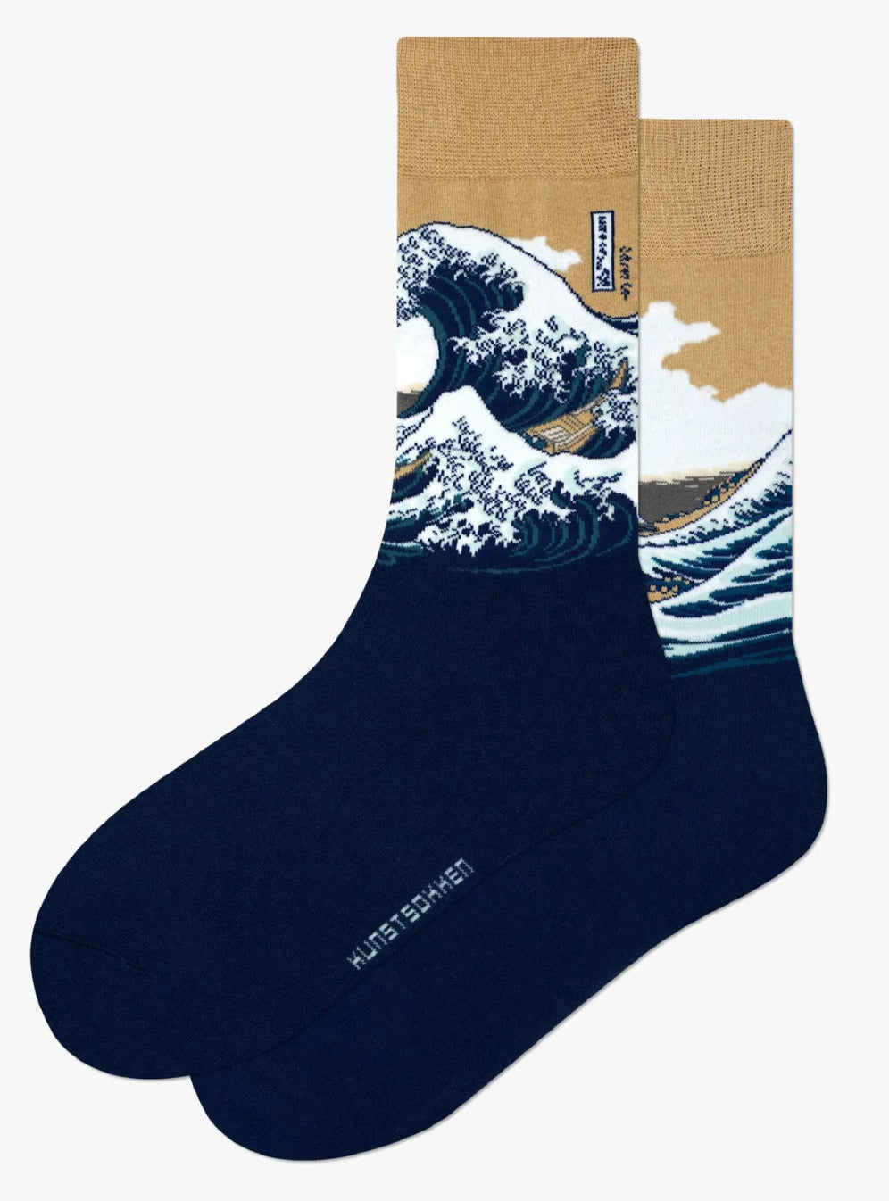 Kunstsokken The great wave of Kanagawa