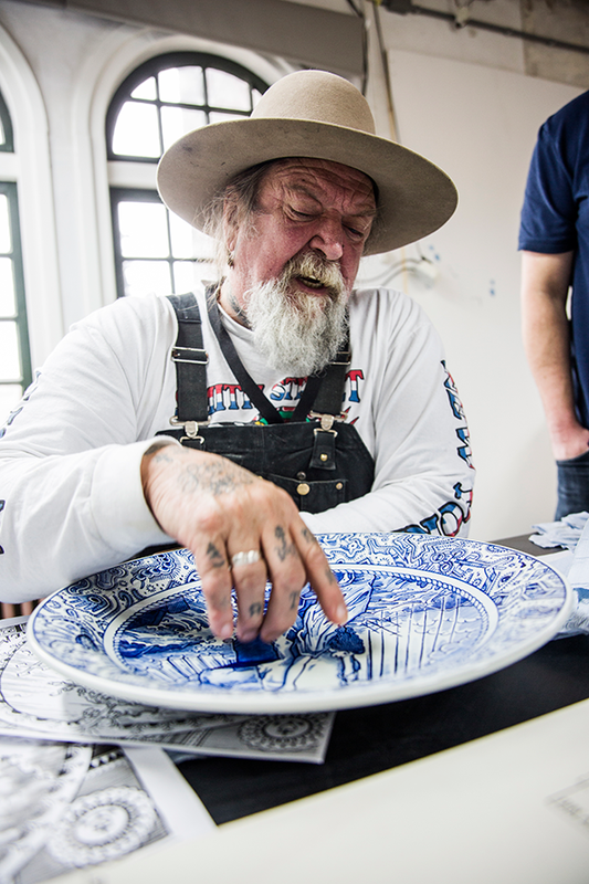 Schiffmacher Royal Blue Tattoo - Plate Love