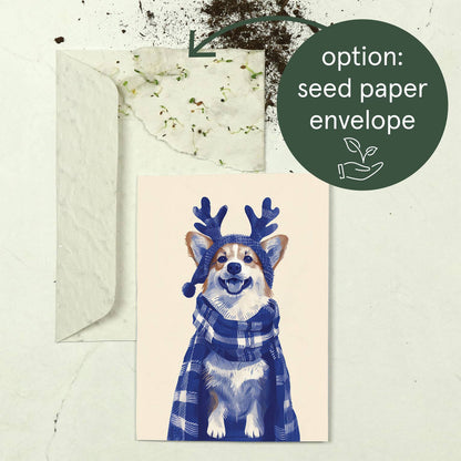 Botanopia - Furry And Bright | Christmas Card | Holiday Card