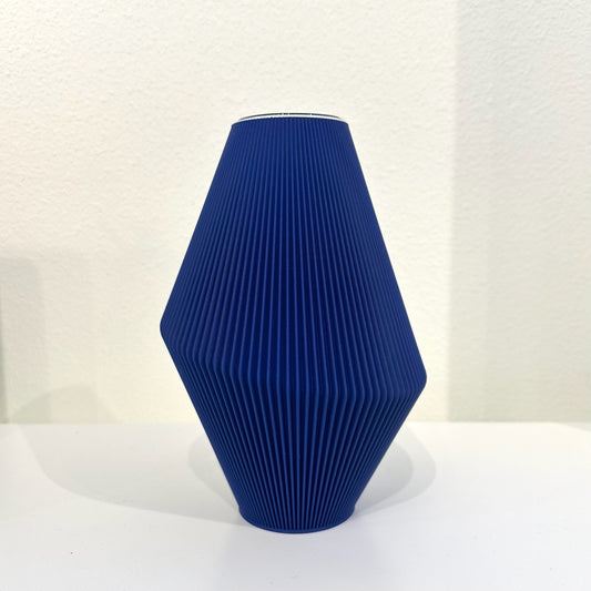 Vase Cone 2 Royal blue