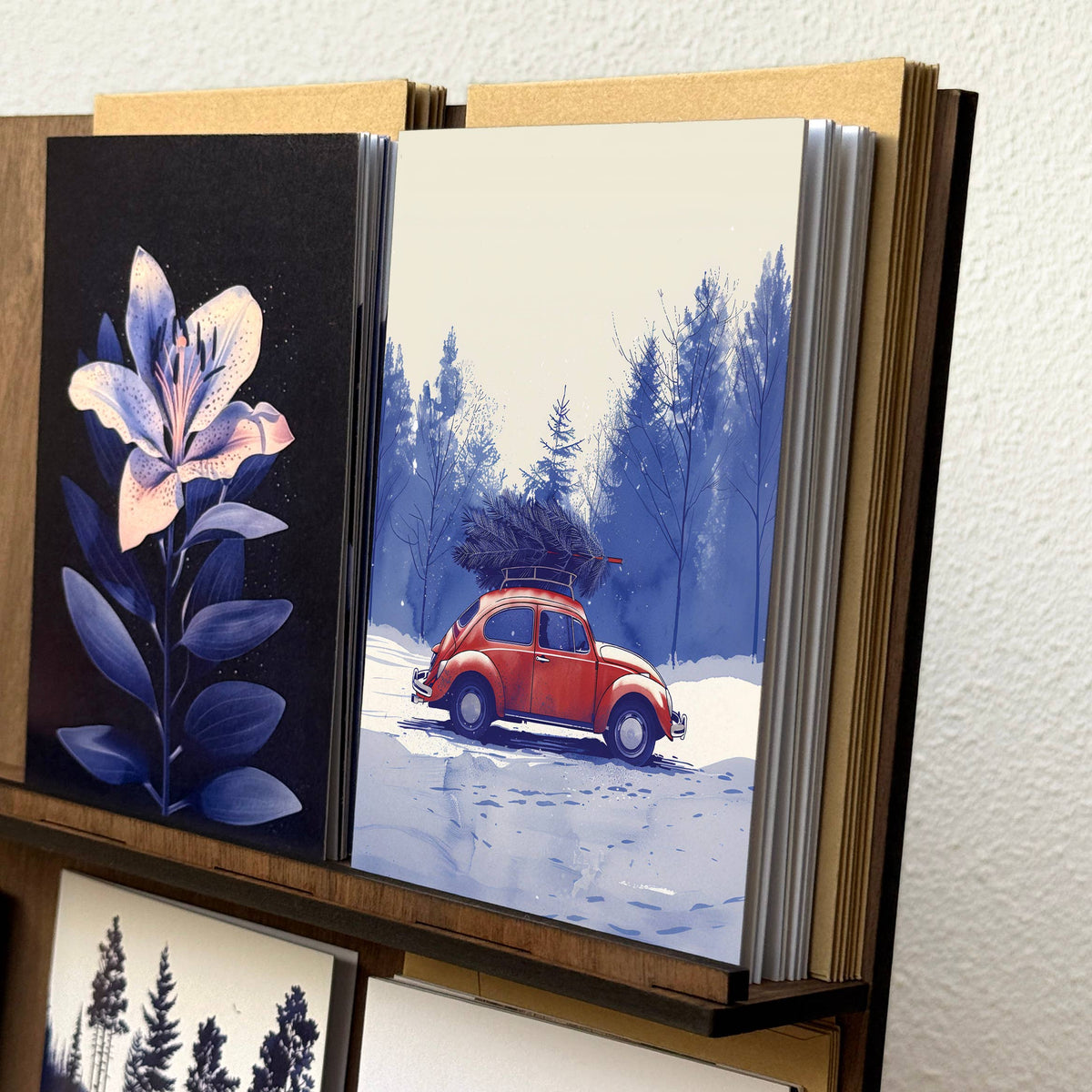 Botanopia - Tree Shopping | Christmas Card | Holiday Card