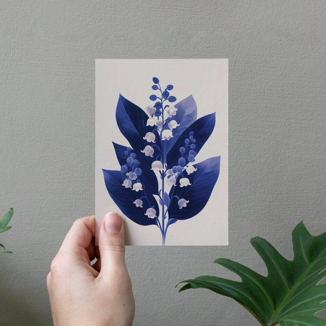 Botanopia - Lily of the valley | Everyday Greeting Card | birth flower