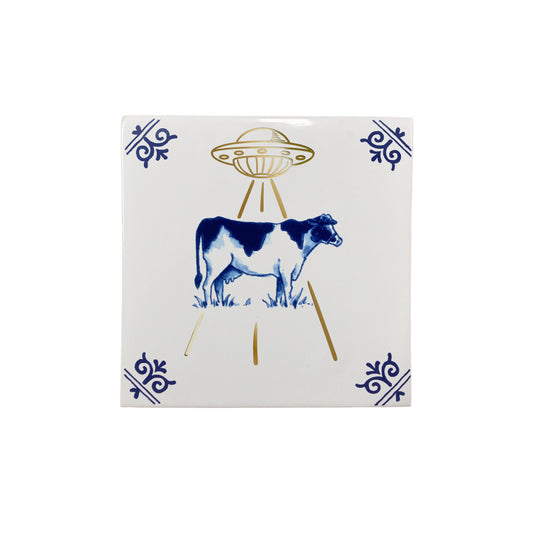 Goldie Tiles - Cow abduction