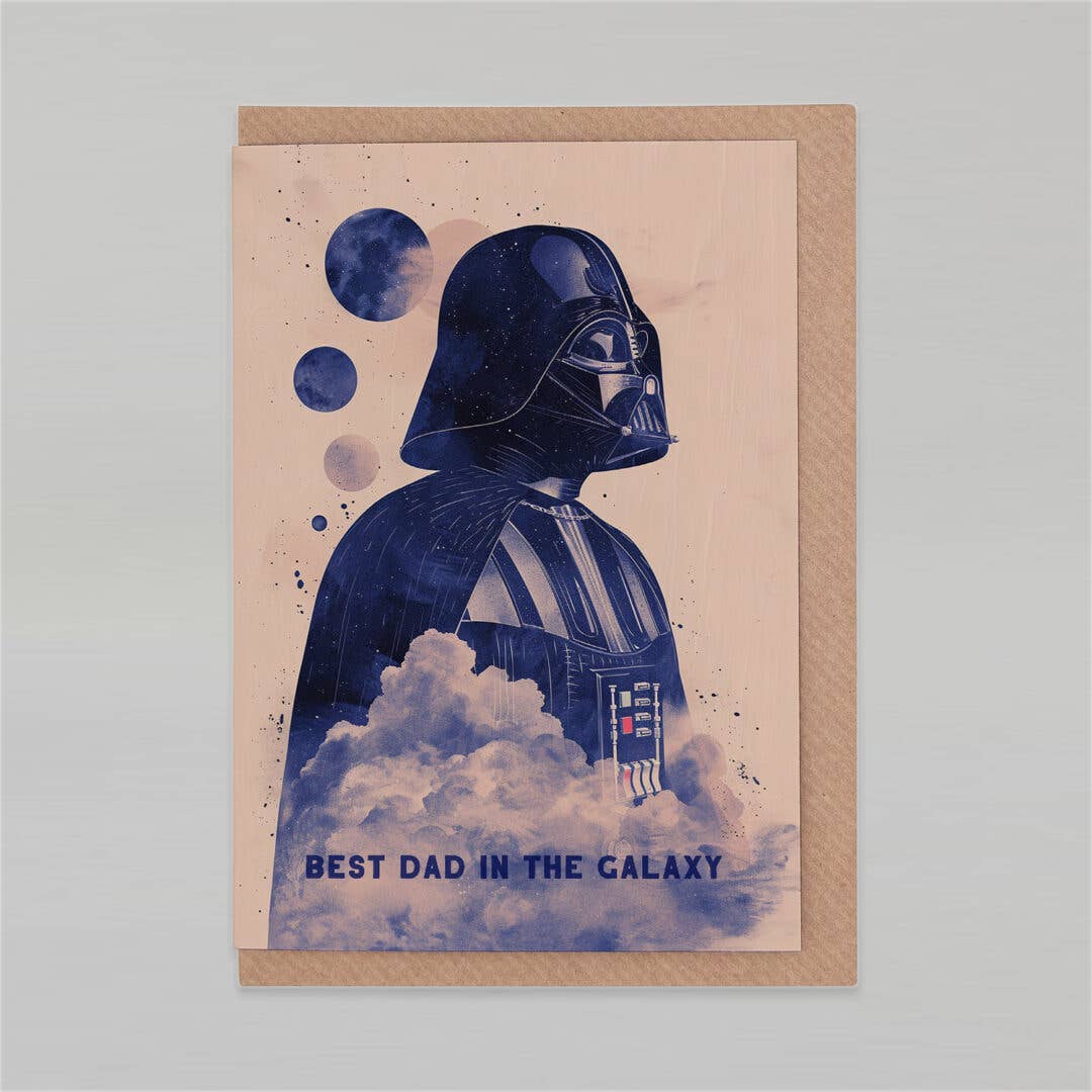Botanopia - Best Dad in the galaxy | Father's Day Card