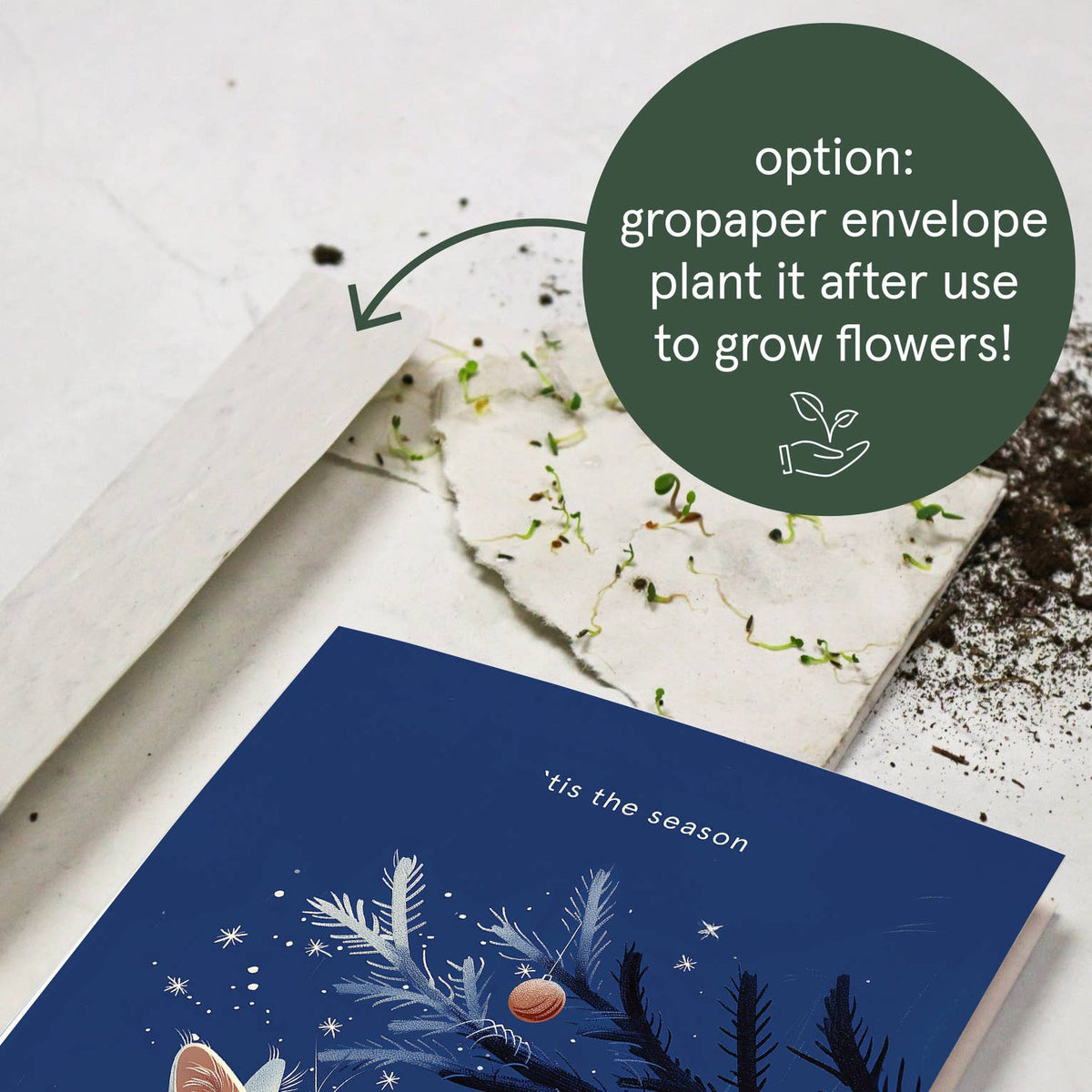 Botanopia - Tis The Season | Funny Christmas Card | Holiday Card