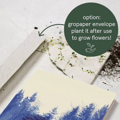 Botanopia - Tree Shopping | Christmas Card | Holiday Card