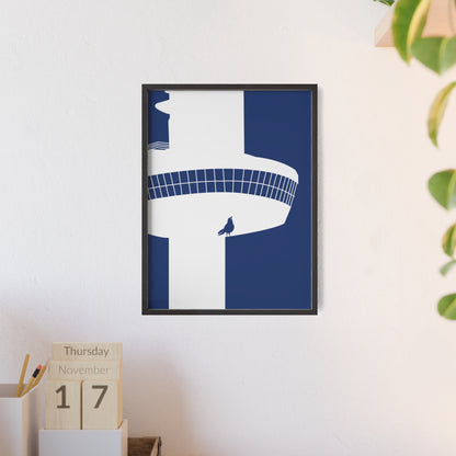 BLAUWcc 'ROTTERDAM LOOKOUT' Framed Poster