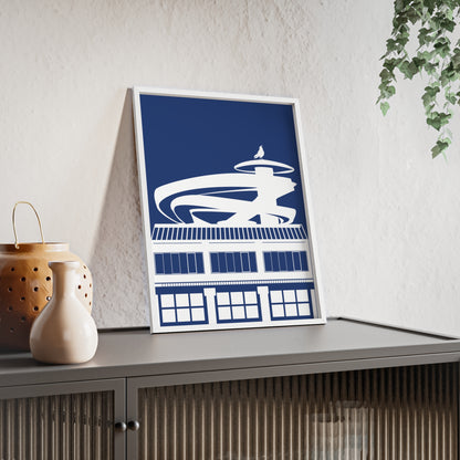 BLAUWcc 'ROTTERDAM FENIX' Framed Poster